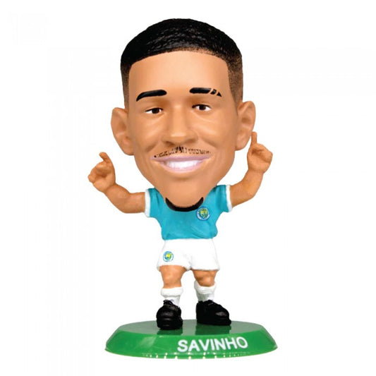 Front - Manchester City FC Savinho SoccerStarz Football Figurine