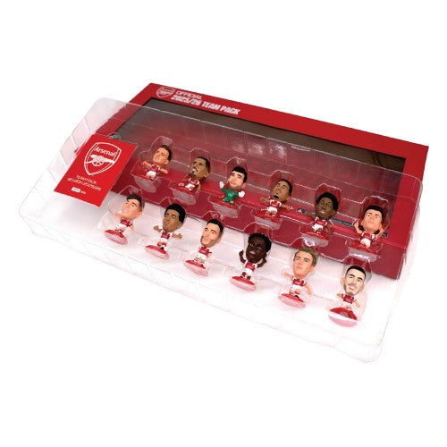 Front - Arsenal FC Season 25-26 Team SoccerStarz Football Figurine (Pack of 12)
