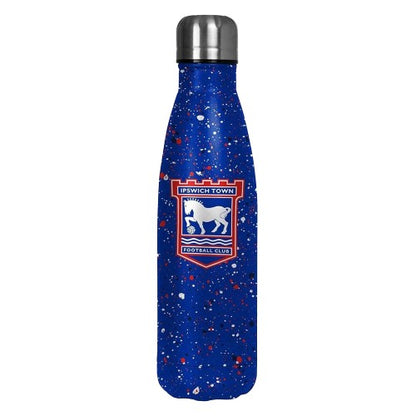 Front - Ipswich Town FC Paint Splatter 500ml Thermal Flask