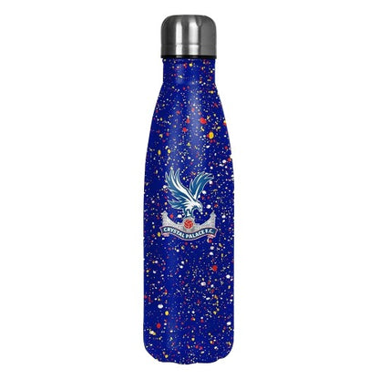 Front - Crystal Palace FC Paint Splatter 500ml Thermal Flask