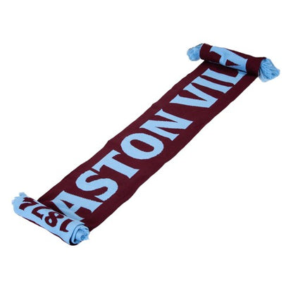 Front - Aston Villa FC Nero Bar Scarf