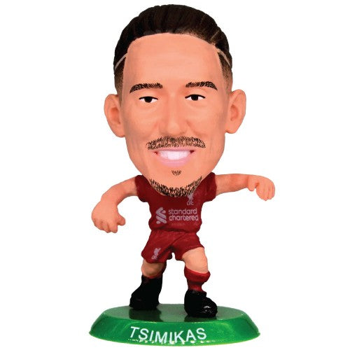 Front - Liverpool FC Konstantinos Tsimikas 2026 SoccerStarz Collectable Figurine