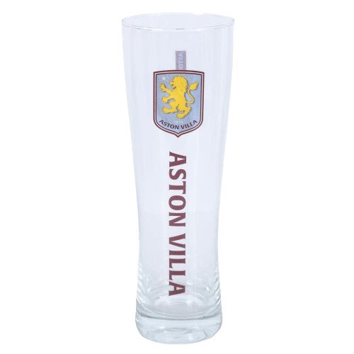 Front - Aston Villa FC Tall 570ml Beer Glass