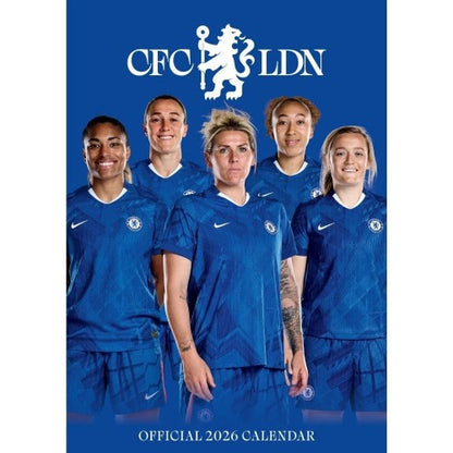 Front - Chelsea WFC 2026 A3 Wall Calendar
