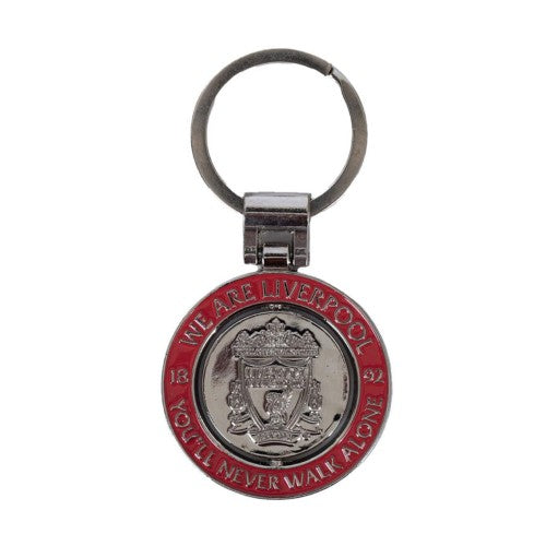 Front - Liverpool FC Crest Spinner Keyring