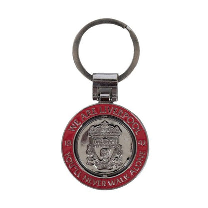 Front - Liverpool FC Crest Spinner Keyring