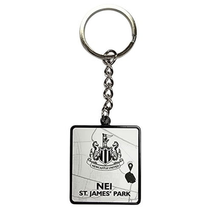 Front - Newcastle United FC Route To St James´ Park Keyring