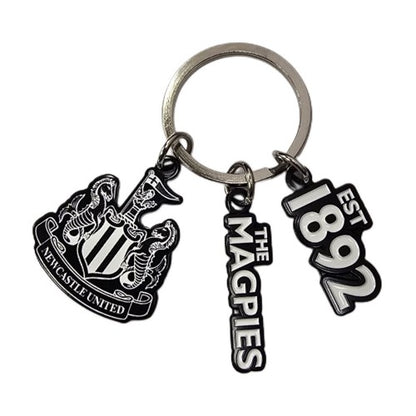 Front - Newcastle United FC Charm Keyring