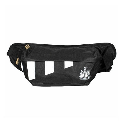 Front - Newcastle United FC Unisex Adult Stripe Crossbody Bag
