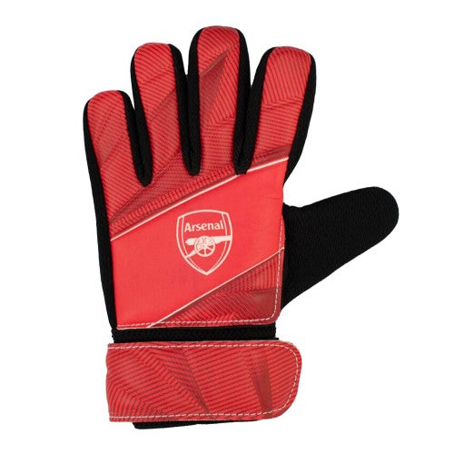 Front - Arsenal FC Teen Fuse Goalkeeper Gloves