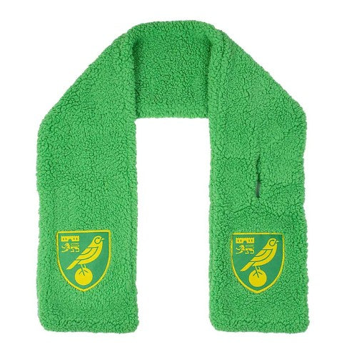 Front - Norwich City FC Sherpa Scarf