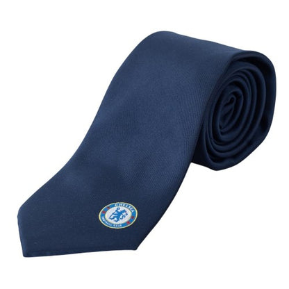 Front - Chelsea FC Crest Tie