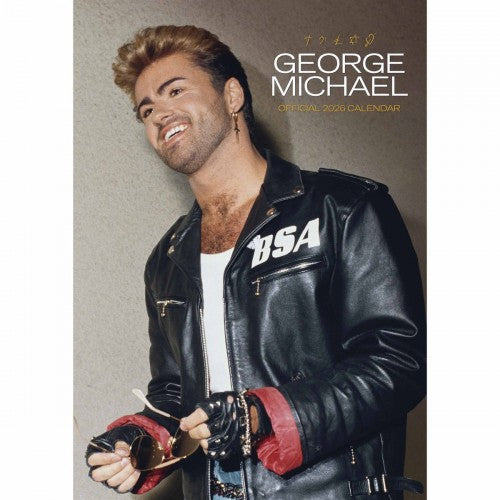 Front - George Michael 2026 A3 Calendar