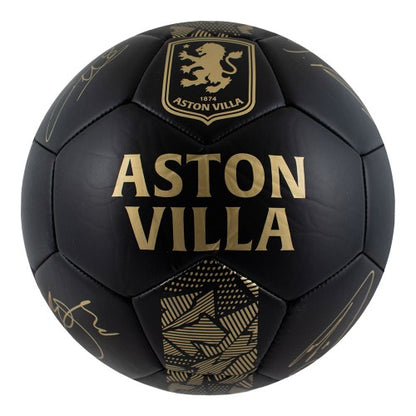 Front - Aston Villa FC Gold Phantom Signature Football