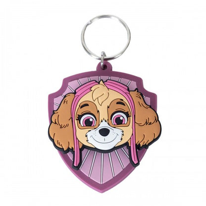 Front - Paw Patrol PVC Skye Spinner Keyring
