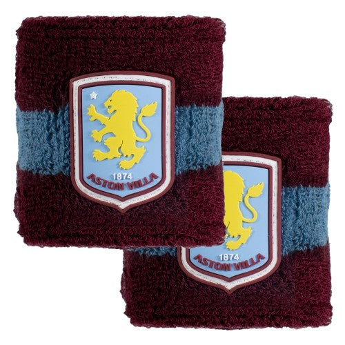 Front - Aston Villa FC Wristband (Pack of 2)