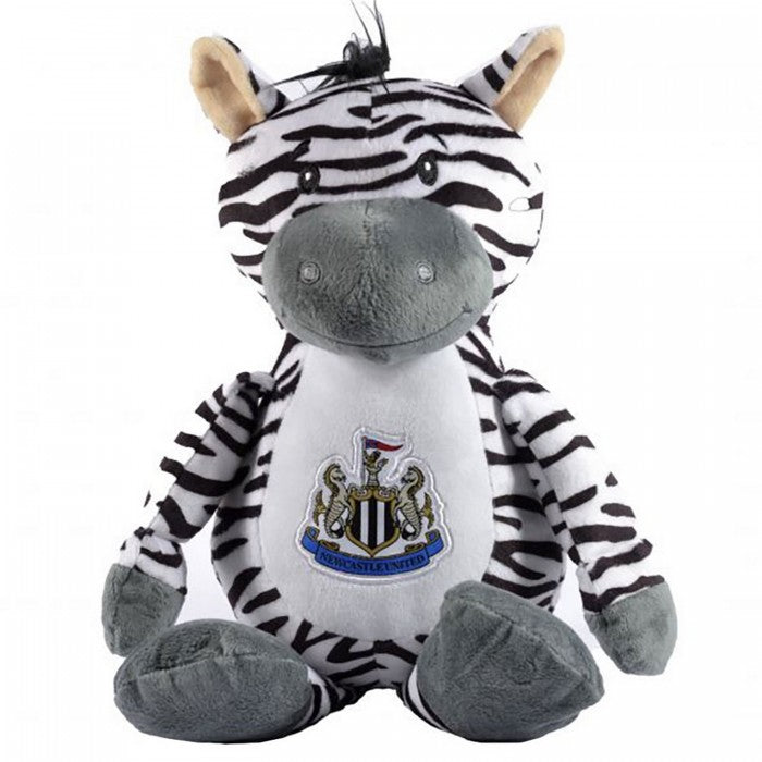 Front - Newcastle United FC Zebra Plush Toy