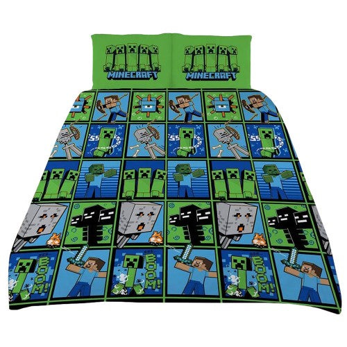 Front - Minecraft Double Duvet Set