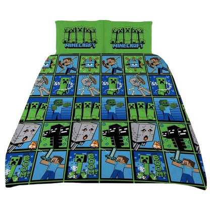 Front - Minecraft Double Duvet Set