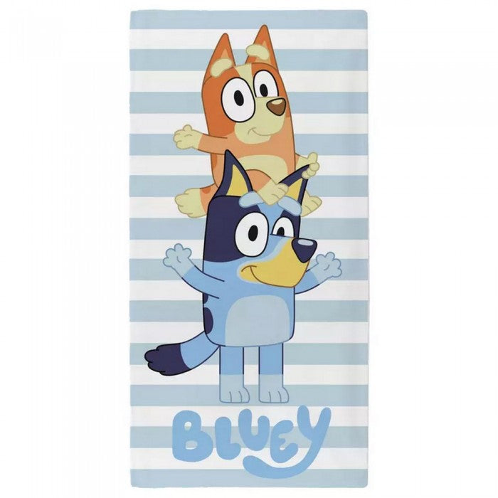 Front - Bluey Piggyback Ride Towel