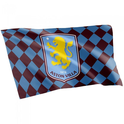 Front - Aston Villa FC Checked Flag