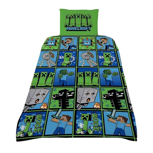 Front - Minecraft Duvet Set