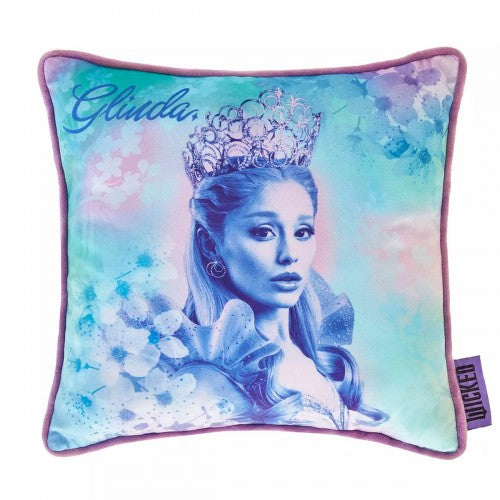 Front - Wicked: For Good Reversible Elphaba and Glinda Filled Cushion
