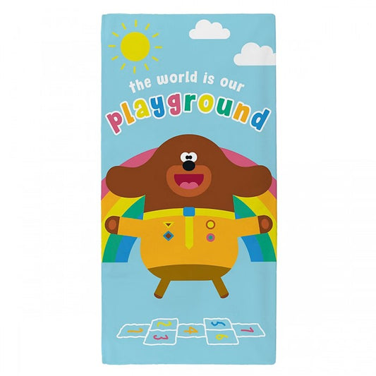 Front - Hey Duggee Playground Beach Towel