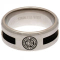 Front - Leicester City FC Black Inlay Ring