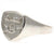 Front - Arsenal FC Silver Plated Crest Ring