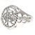 Front - Rangers FC Silver Plated Crest Ring