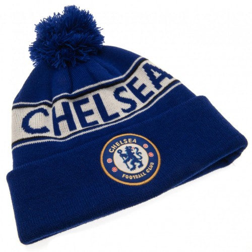 Front - Chelsea FC Official Adults Unisex TX Ski Hat