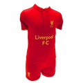 Front - Liverpool FC Childrens/Kids 2012/13 T Shirt And Short Set