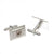 Front - Arsenal FC Silver Plated Cufflinks