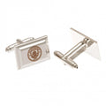 Front - Manchester City FC Silver Plated Cufflinks