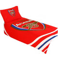 Front - Arsenal FC Pulse Single Duvet Set