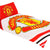 Front - Manchester United FC Pulse Single Duvet Set
