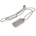 Front - Celtic FC Engraved Dog Tag And Chain