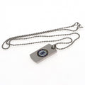 Front - Chelsea FC Colour Crest Dog Tag And Chain