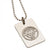 Front - Manchester City FC Silver Plated Dog Tag And Chain