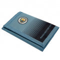 Front - Manchester City FC Fade Design Touch Fastening Nylon Wallet