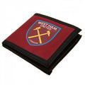 Front - West Ham United FC Touch Fastening Canvas Wallet