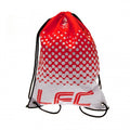 Front - Liverpool FC Fade Design Drawstring Gym Bag
