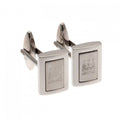 Front - Manchester City FC Stainless Steel Framed Cufflinks