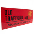 Front - Manchester United FC Street Sign