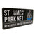 Front - Newcastle United FC Street Sign