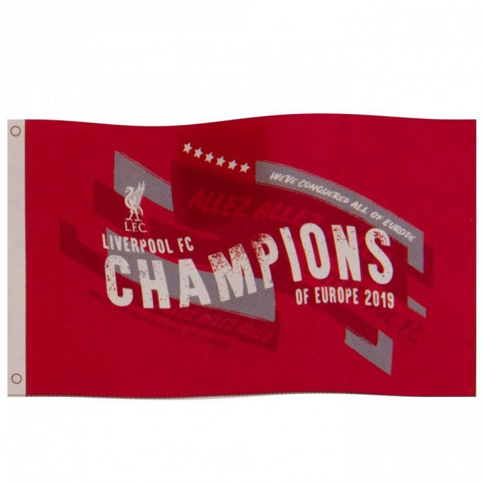 Front - Liverpool FC Champions Of Europe Flag