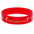 Front - Liverpool FC Champions Of Europe Silicone Wristband