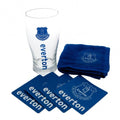 Front - Everton FC Pint Glass Mini Bar Set