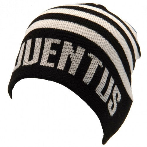 Front - Juventus FC Striped Beanie